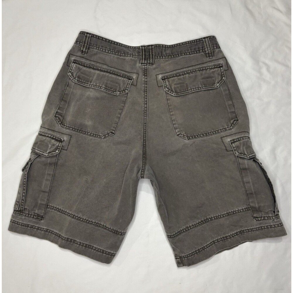 Union Bay Cargo Shorts Men's 33" Gray Utility Pockets Skate Streetwear - Picture 4 of 4